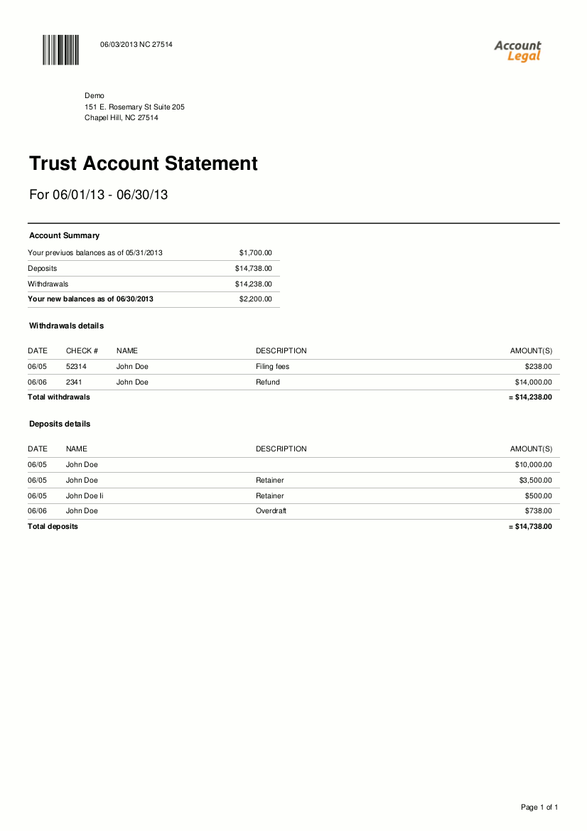 Attorney Trust Accounting Software